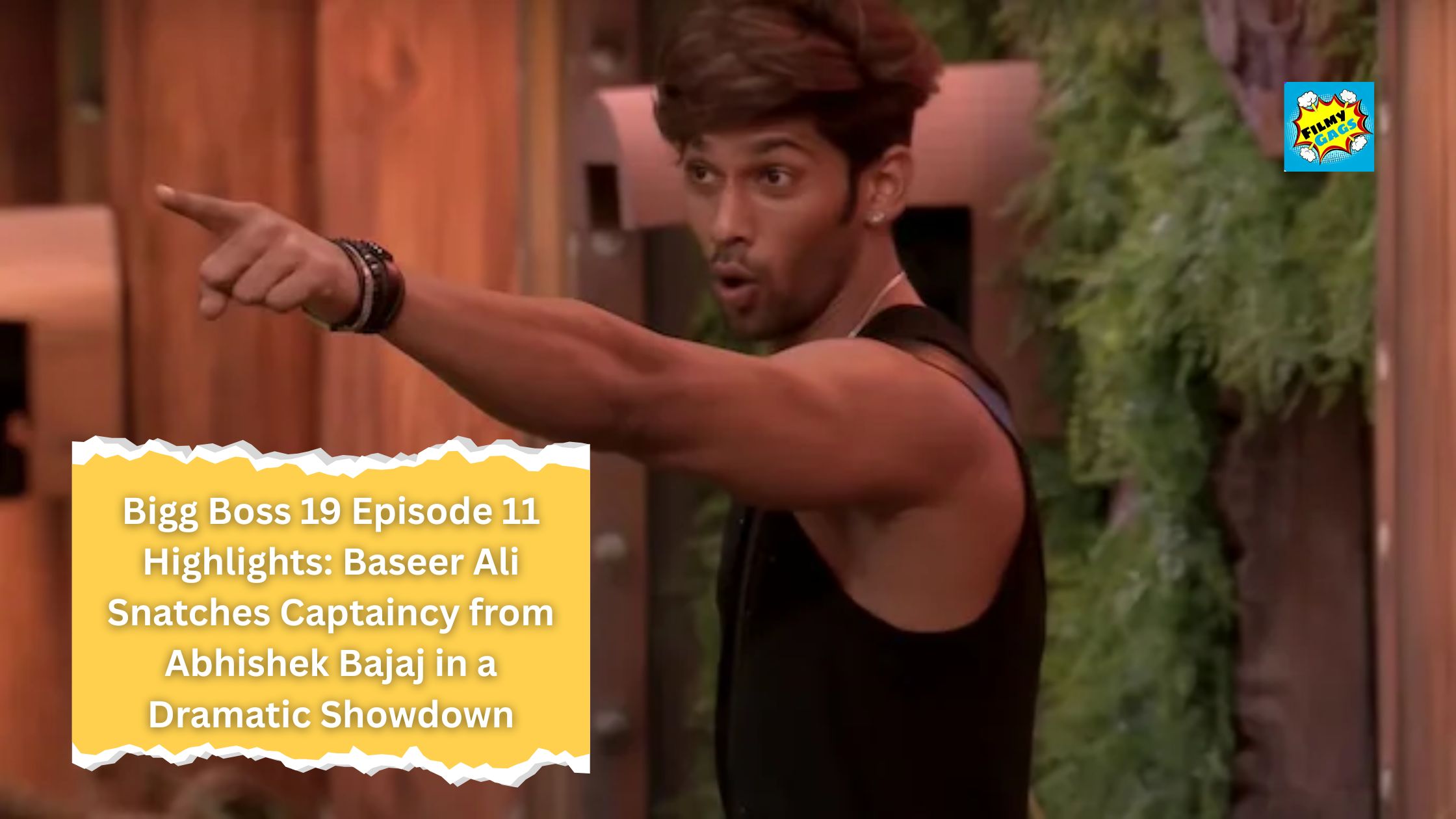 Bigg Boss 19 Ep 11 Highlights: Baseer Ali Becomes New Captain, Mridul Injured