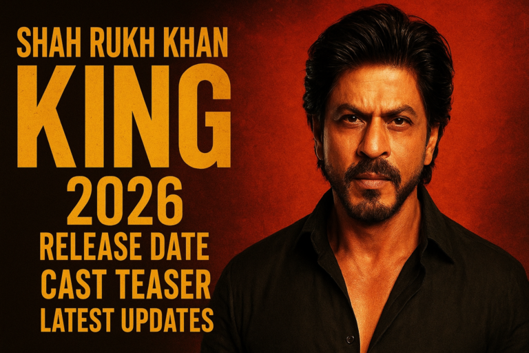 Shah Rukh Khan King 2026 Release Date Cast Teaser and Latest Updates