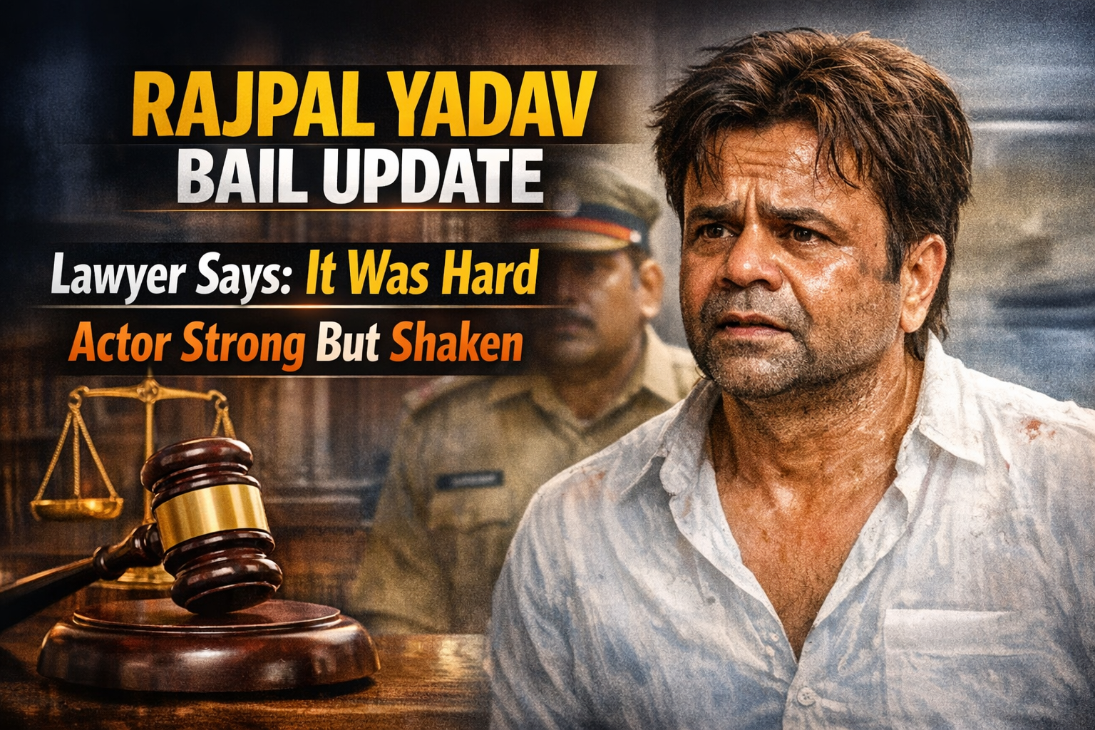 Rajpal Yadav Bail Update Lawyer Says It Was Hard Actor Strong But Shaken