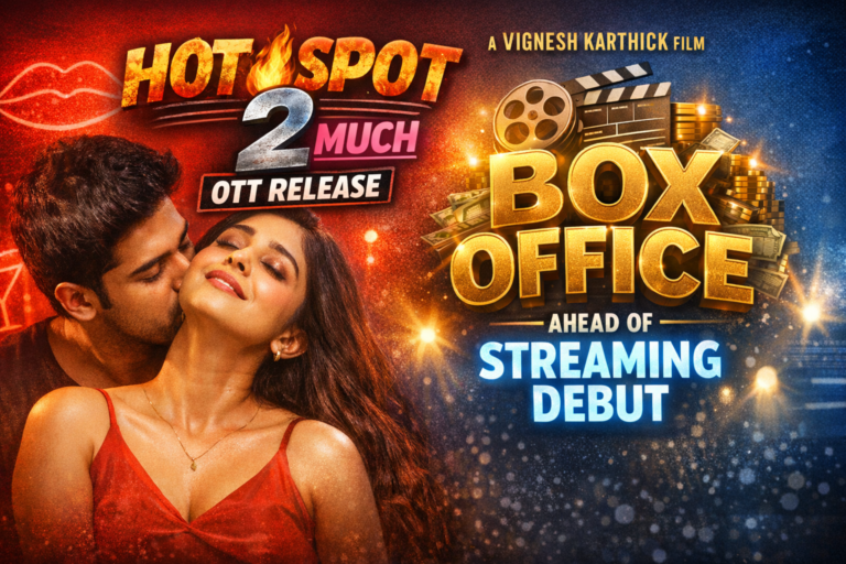 Hot Spot 2 Much OTT Release Vignesh Karthick Film Box Office Ahead of Streaming Debut