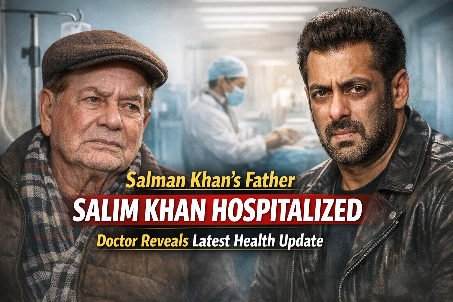 Salman Khans Father Salim Khan Hospitalized Doctor Reveals Latest Health Update