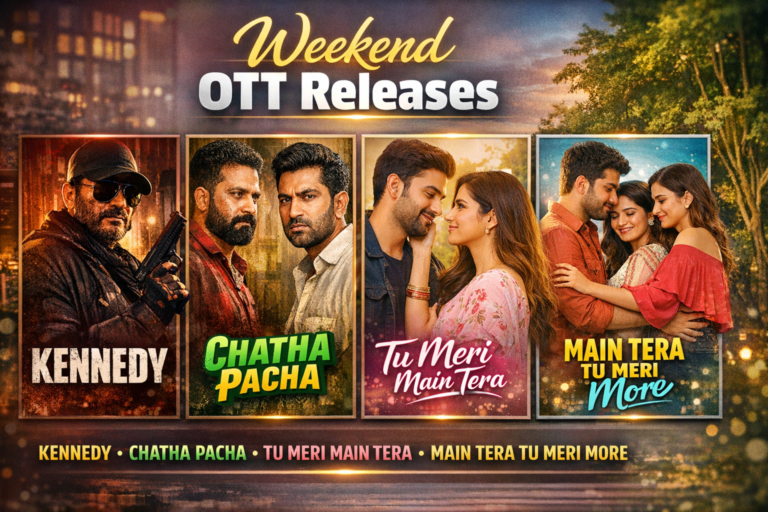 Weekend OTT Releases Kennedy Chatha Pacha Tu Meri Main Tera Main Tera Tu Meri More