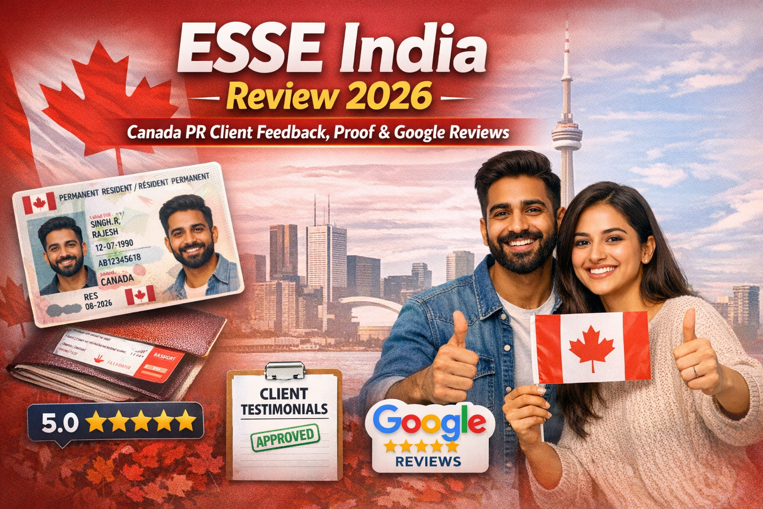 ESSE India Review 2026: Canada PR Client Feedback, Proof & Google Reviews