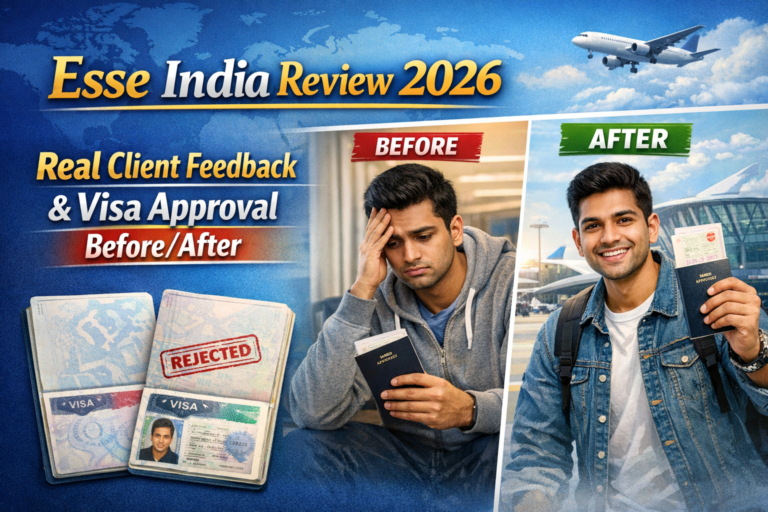 Esse India Review 2026: Real Client Feedback & Visa Approval Before/After