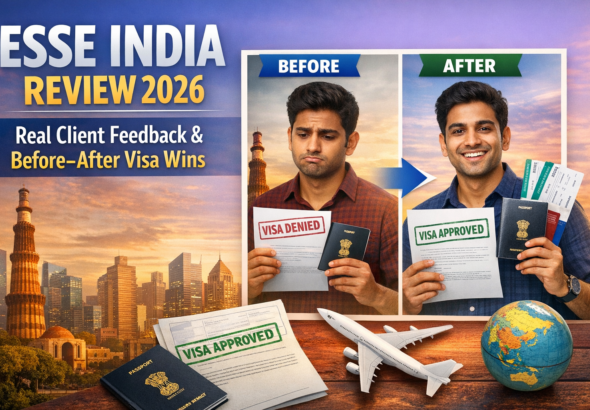 ESSE India Review 2026: Real Client Feedback & Before–After Visa Wins