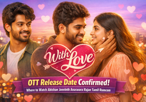 With Love OTT Release Date Confirmed Where to Watch Abishan Jeevinth Anaswara Rajan Tamil Romcom