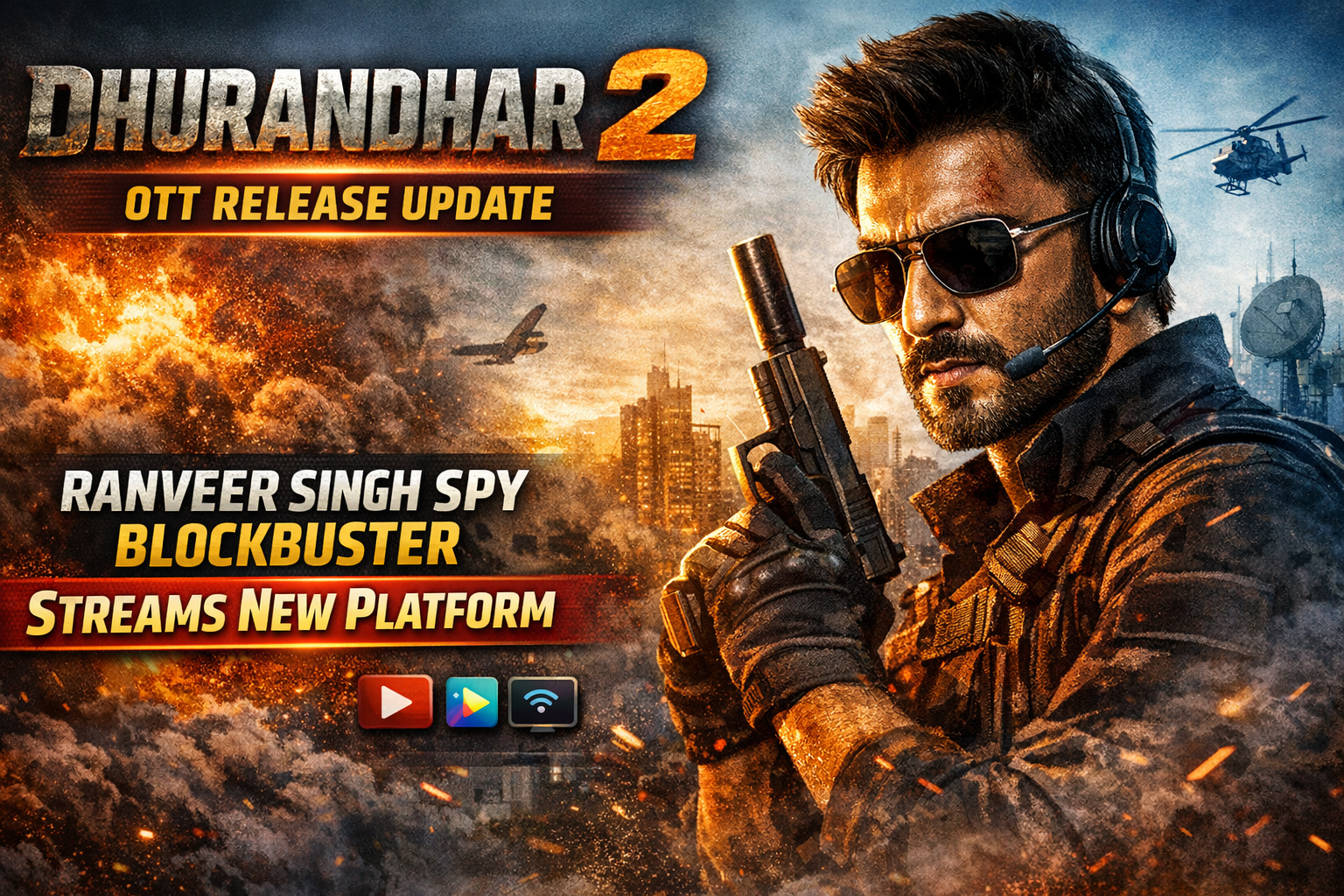 Dhurandhar 2 OTT Release Update Ranveer Singh Spy Blockbuster Streams New Platform