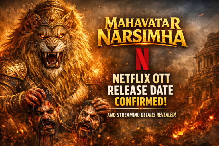 Mahavatar Narsimha Netflix OTT Release Date Confirmed and Streaming Details Revealed