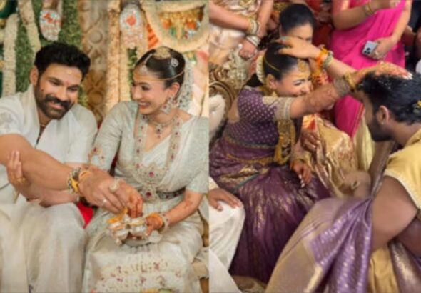 Bellamkonda Sai Sreenivas Wedding Simple & Spiritual