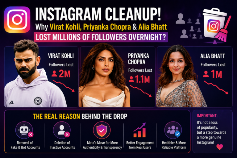 Instagram fake followers cleanup