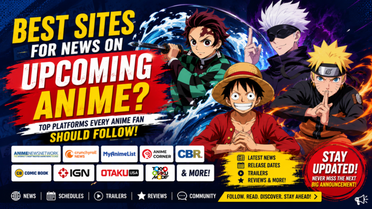 What Are the Best Sites for News on Upcoming Anime? Top Platforms Every Anime Fan Should Follow