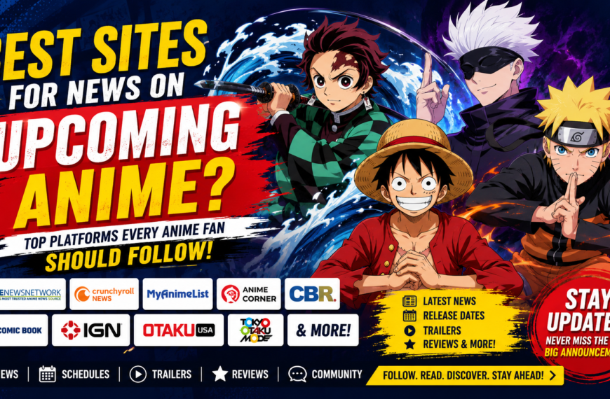 What Are the Best Sites for News on Upcoming Anime? Top Platforms Every Anime Fan Should Follow