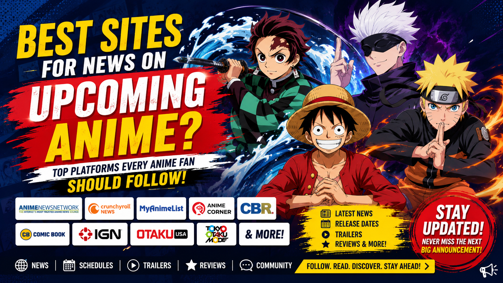 What Are the Best Sites for News on Upcoming Anime? Top Platforms Every Anime Fan Should Follow