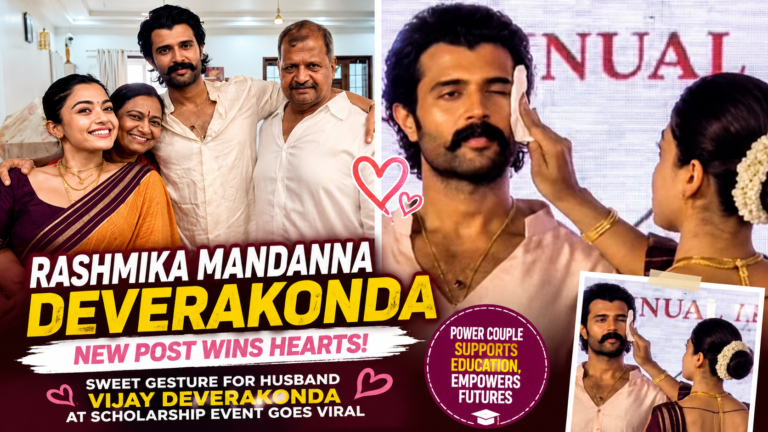 Rashmika Mandanna Wins Hearts as ‘Mandanna Deverakonda’ Post and Sweet Gesture for Vijay Deverakonda Go Viral