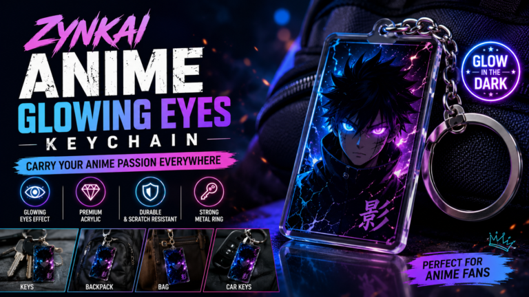 Zynkai Anime Glowing Eyes Keychain – Features, Design & Buying Guide (2026)