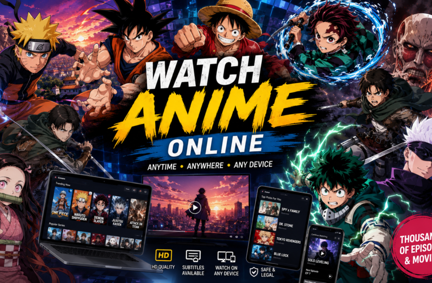 Watch anime online in HD with the best legal streaming platforms in 2026. Discover top anime series, free and premium anime websites, mobile apps, viewing tips, and must-watch titles like Solo Leveling, One Piece, Demon Slayer, Naruto, and Jujutsu Kaisen.