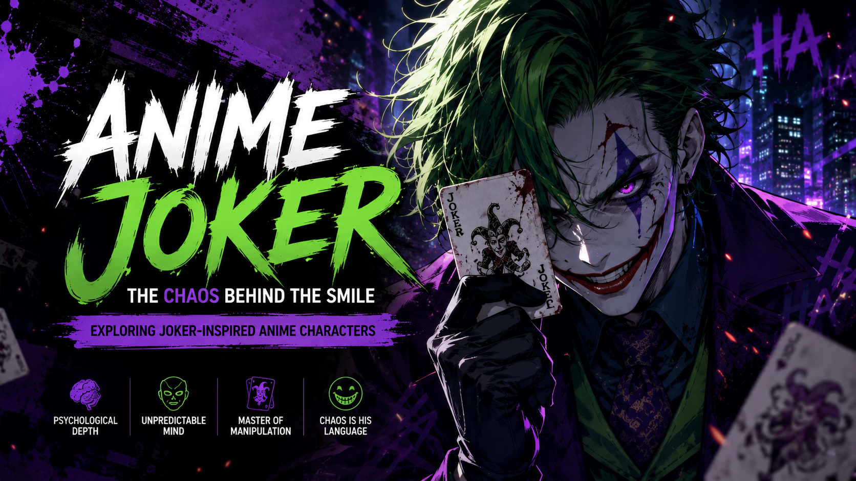 Anime Joker – Best Joker-Inspired Anime Characters, Themes & Complete Guide (2026)