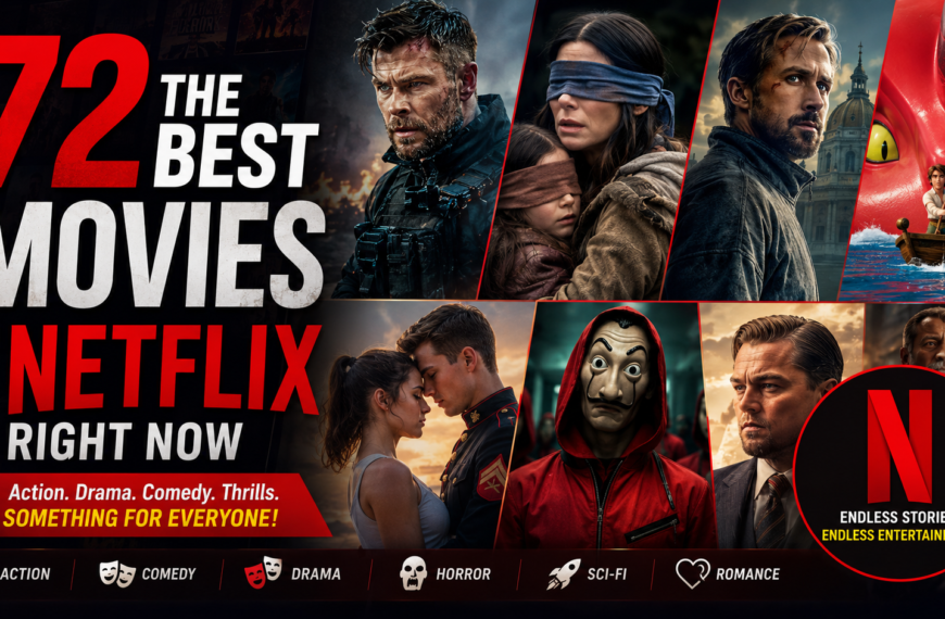 The 72 Best Movies on Netflix Right Now (2026): The Ultimate Watchlist for Every Movie Lover