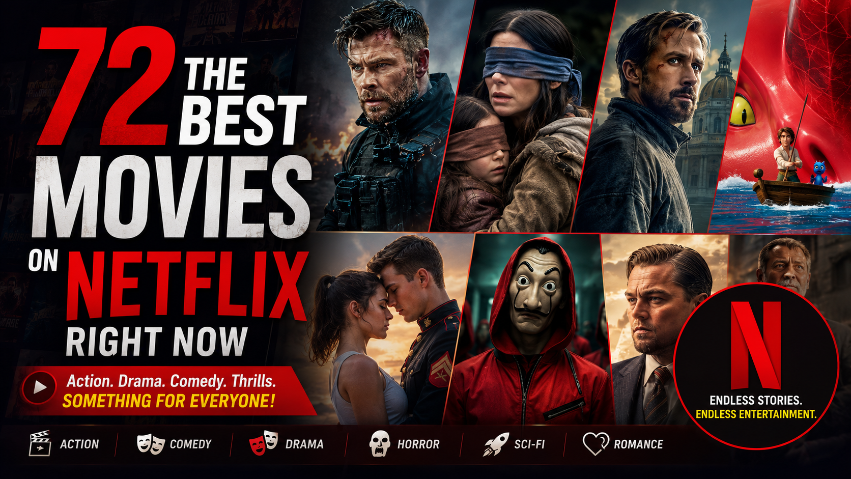 The 72 Best Movies on Netflix Right Now (2026): The Ultimate Watchlist for Every Movie Lover