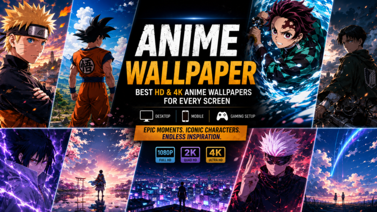 Anime Wallpaper: Best HD & 4K Anime Wallpapers for Desktop, Mobile, and Gaming Setup (2026 Guide)