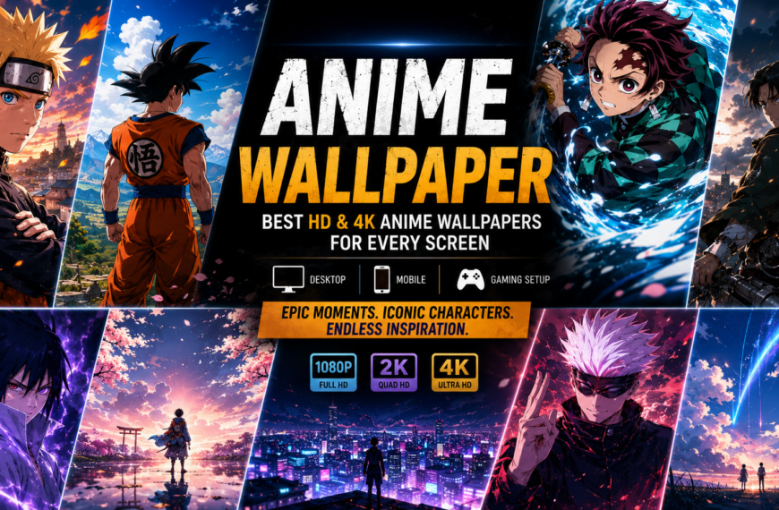 Anime Wallpaper: Best HD & 4K Anime Wallpapers for Desktop, Mobile, and Gaming Setup (2026 Guide)