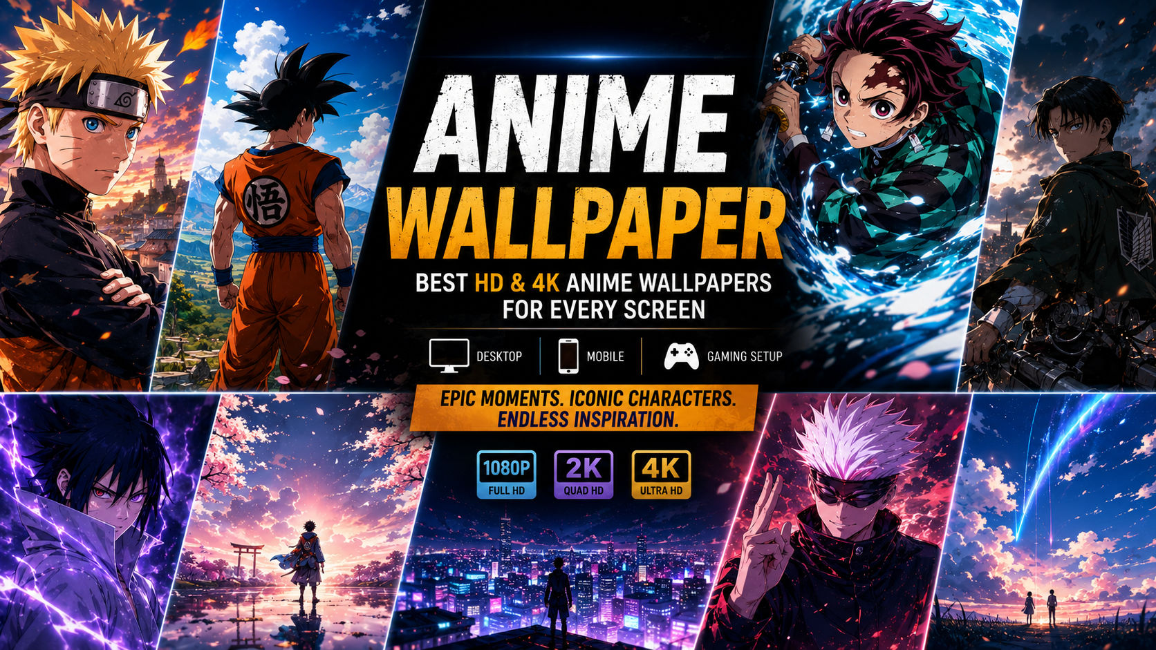 Anime Wallpaper: Best HD & 4K Anime Wallpapers for Desktop, Mobile, and Gaming Setup (2026 Guide)