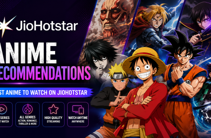 JioHotstar Anime Recommendations: The Best Anime to Watch on JioHotstar in 2026