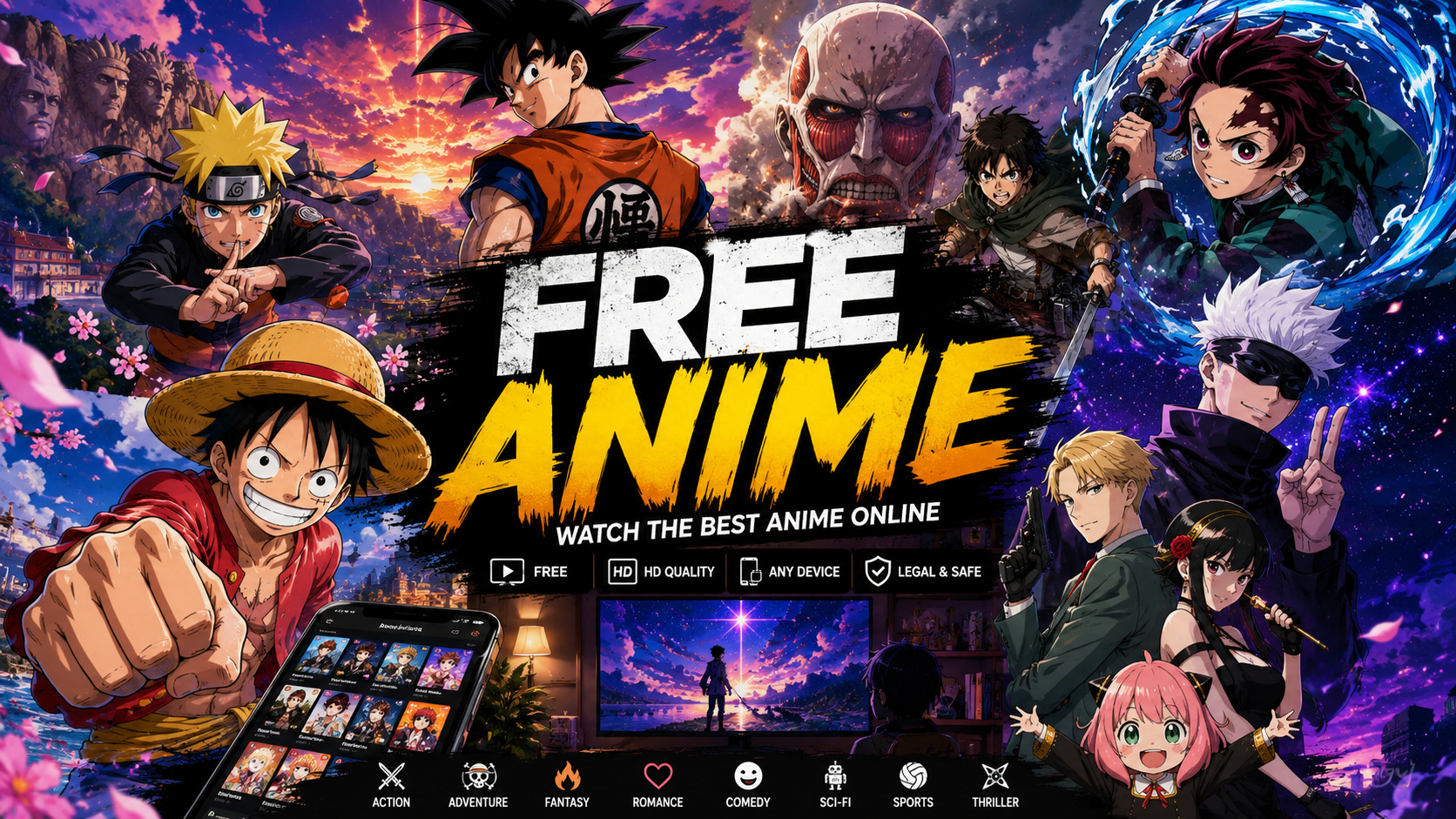 Free Anime: The Ultimate Guide to Watching Anime Online Legally in 2026