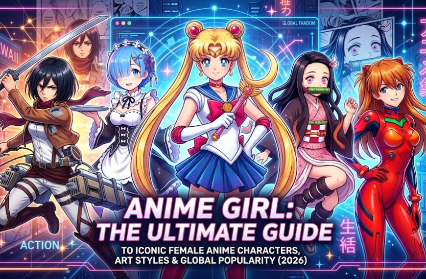 Anime Girl: The Ultimate Guide to Iconic Female Anime Characters, Art Styles & Global Popularity (2026)