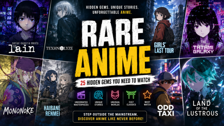 Rare Anime: The Ultimate Guide to Hidden Anime Gems