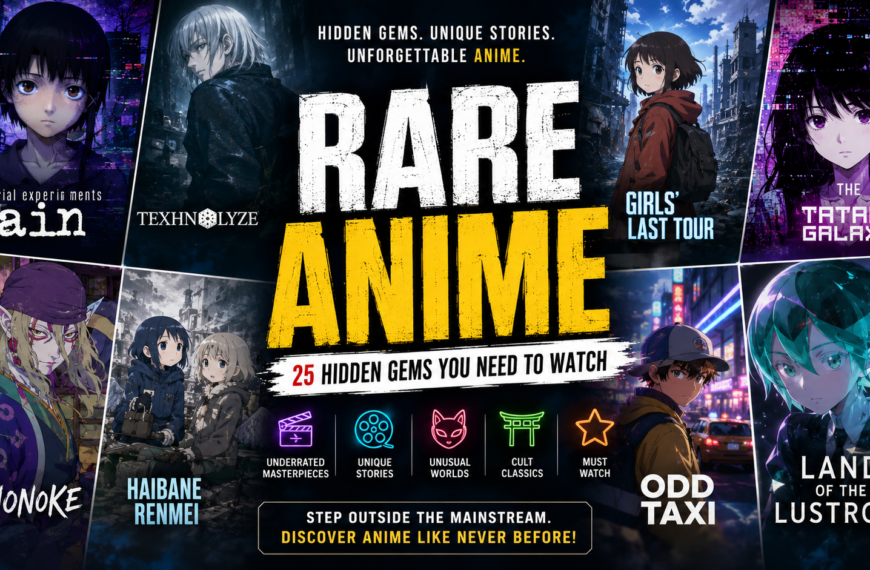 Rare Anime: The Ultimate Guide to Hidden Anime Gems