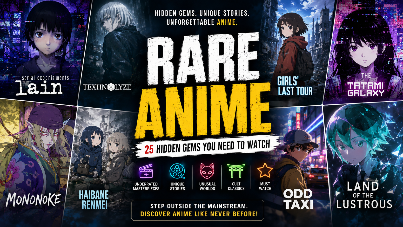 Rare Anime: The Ultimate Guide to Hidden Anime Gems