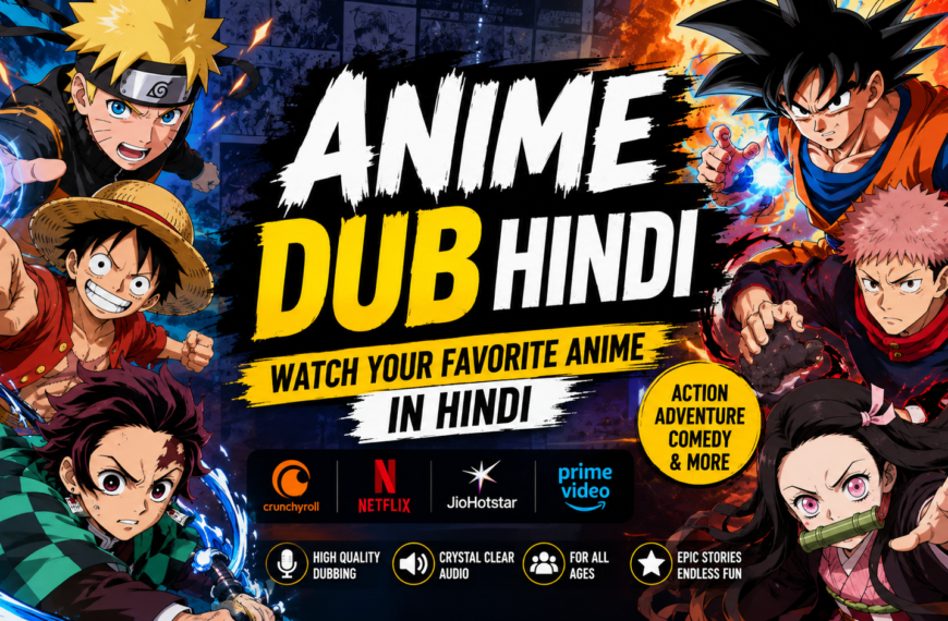 Anime Dub Hindi: The Ultimate Guide to the Best Hindi Dubbed Anime in 2026