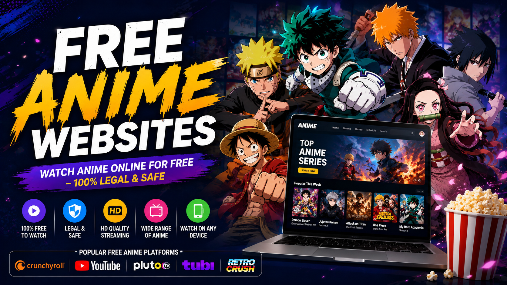 Free Anime Websites: The Complete Guide to Watching Anime Online