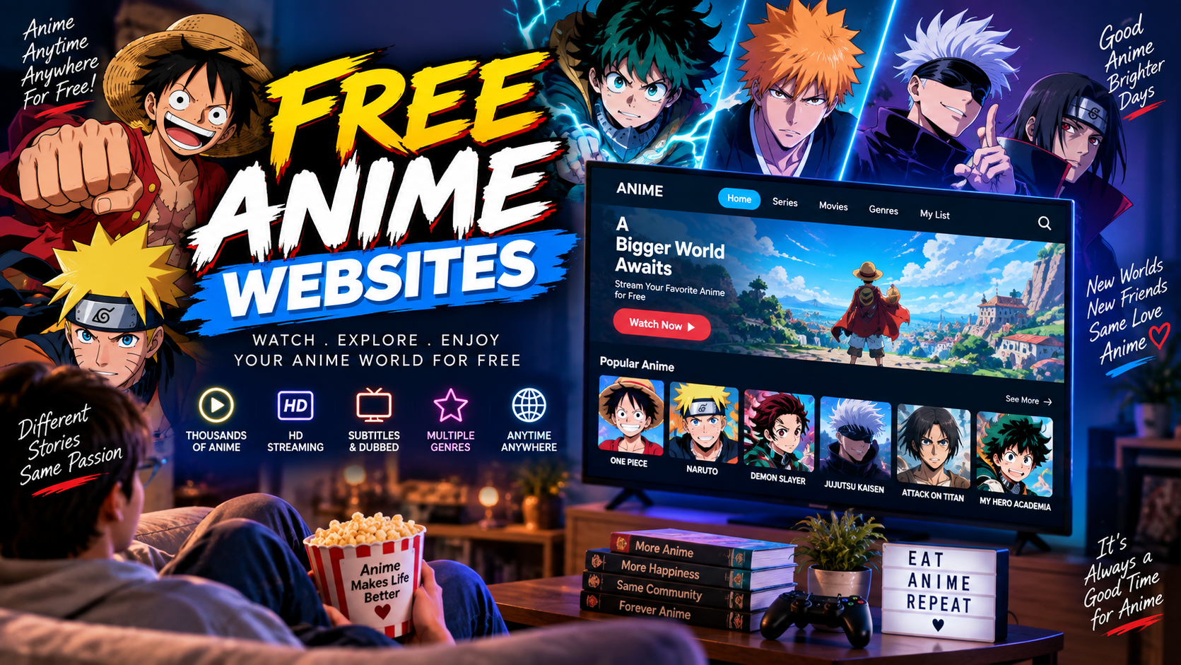 Free Anime Websites: A Complete Guide to Watching Anime Online for Free