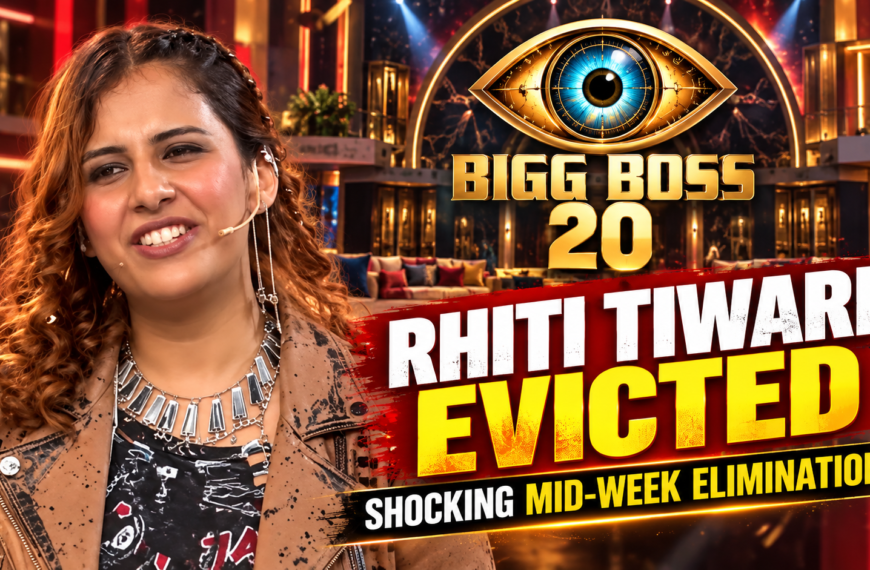 Bigg Boss 20: Rhiti Tiwari Evicted in Shocking Mid-Week Elimination